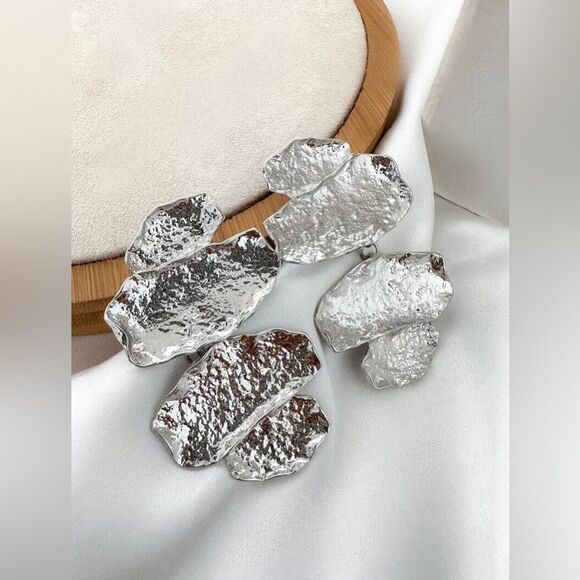 Geo dangle earrings M134 - Picture 2 of 7